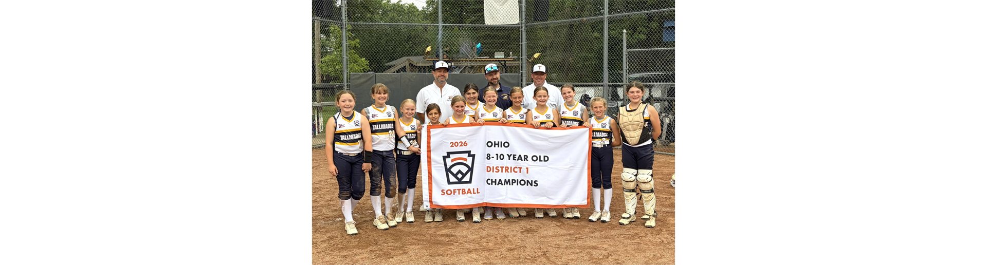 2026 10U Softball District 1 Champs